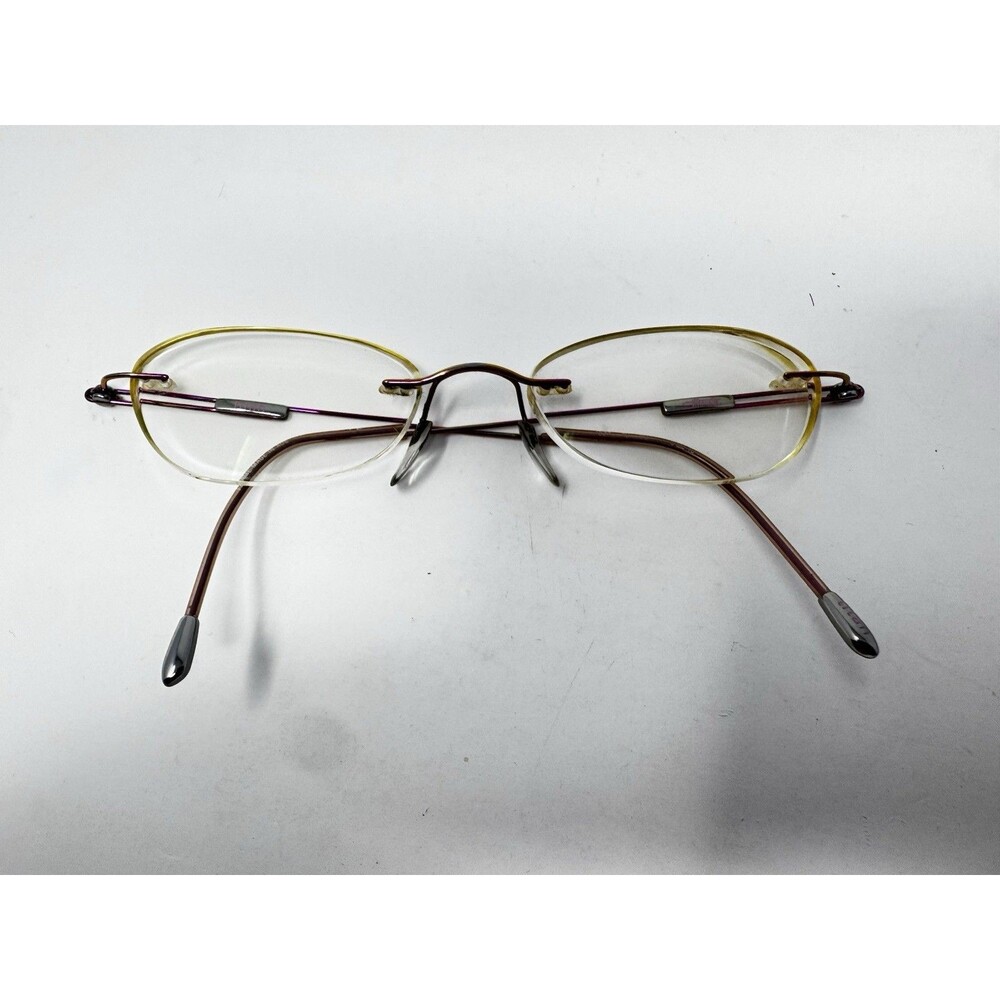Silhouette Titan 7534 Pink 6077 Rimless Eyeglass Frames Austria 140